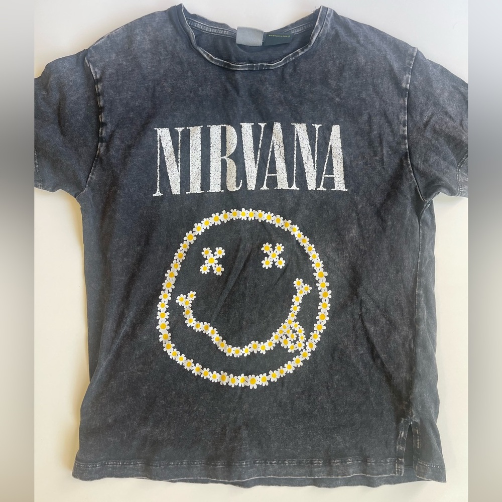 Zara kids graphic Nirvana Tee